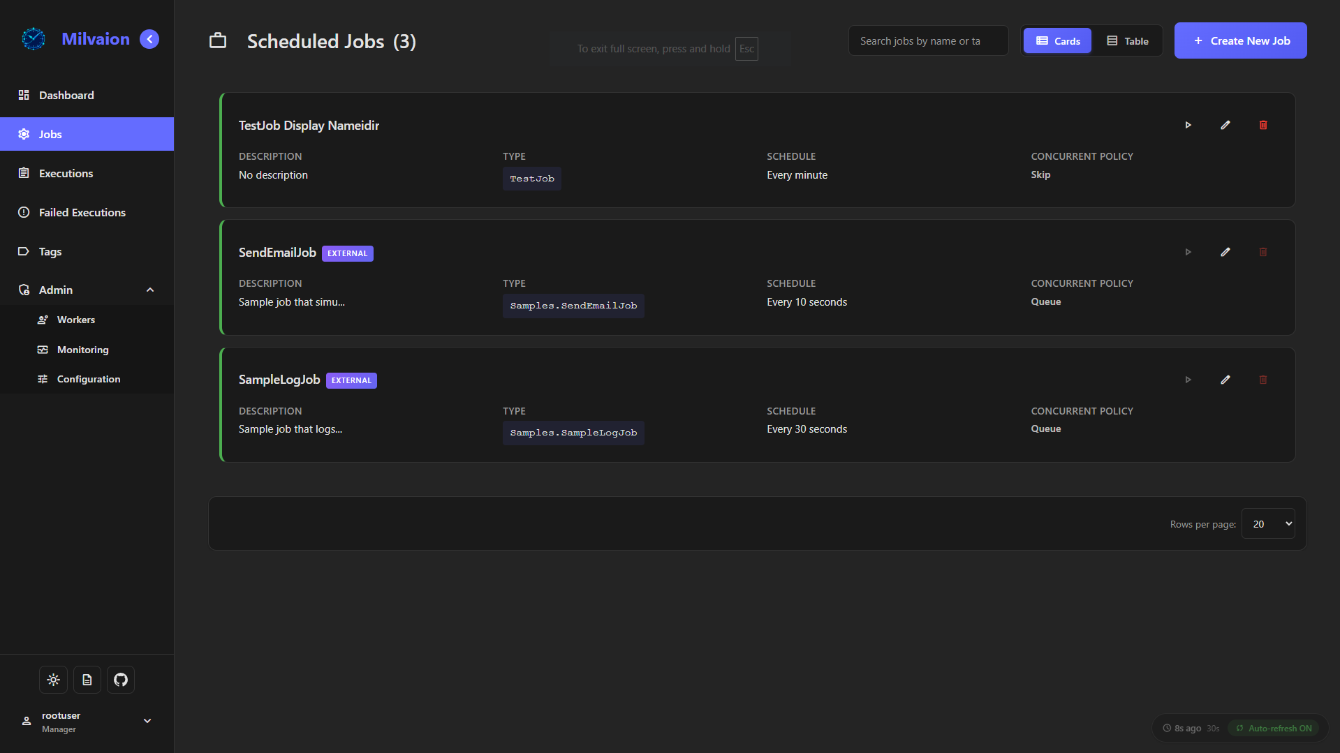 Dashboard Overview