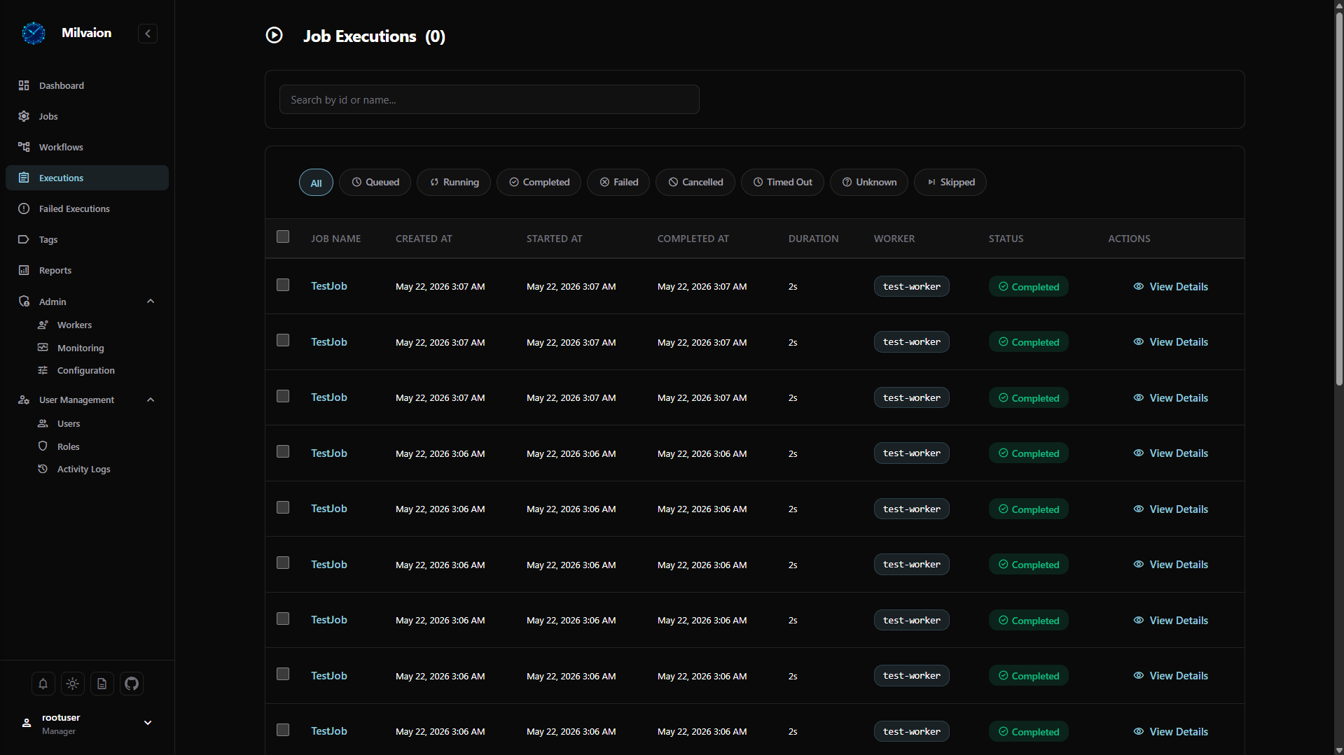 Occurrences List